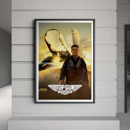 Flex Designs Poster Top Gun Maverick 8 x 10" Home Goods - Movie 2022 Movie Poster