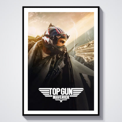 Flex Designs Poster Top Gun Maverick Cinematic 8 x 10" Home Goods - Movie 2022 Movie Poster