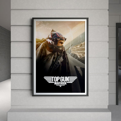 Flex Designs Poster Top Gun Maverick Cinematic 8 x 10" Home Goods - Movie 2022 Movie Poster