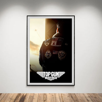 Flex Designs Poster Top Gun Maverick Theatrical 5 x 7" Home Goods - Movie 2022 Movie Poster