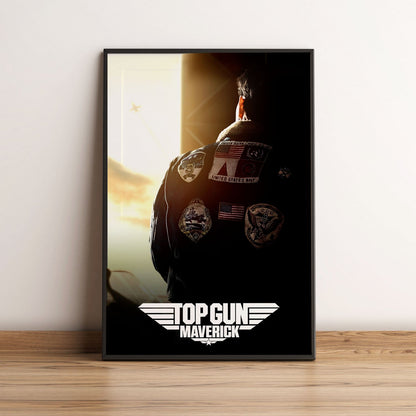 Flex Designs Poster Top Gun Maverick Theatrical 5 x 7" Home Goods - Movie 2022 Movie Poster