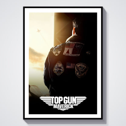 Flex Designs Poster Top Gun Maverick Theatrical 8 x 10" Home Goods - Movie 2022 Movie Poster