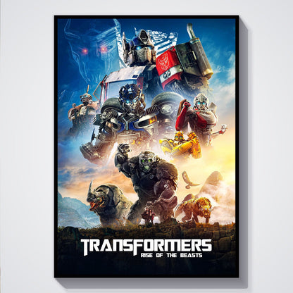 Flex Designs Poster Transformers Rise of the Beasts 5 x 7" Home Goods - Movie 2023 Movie Poster