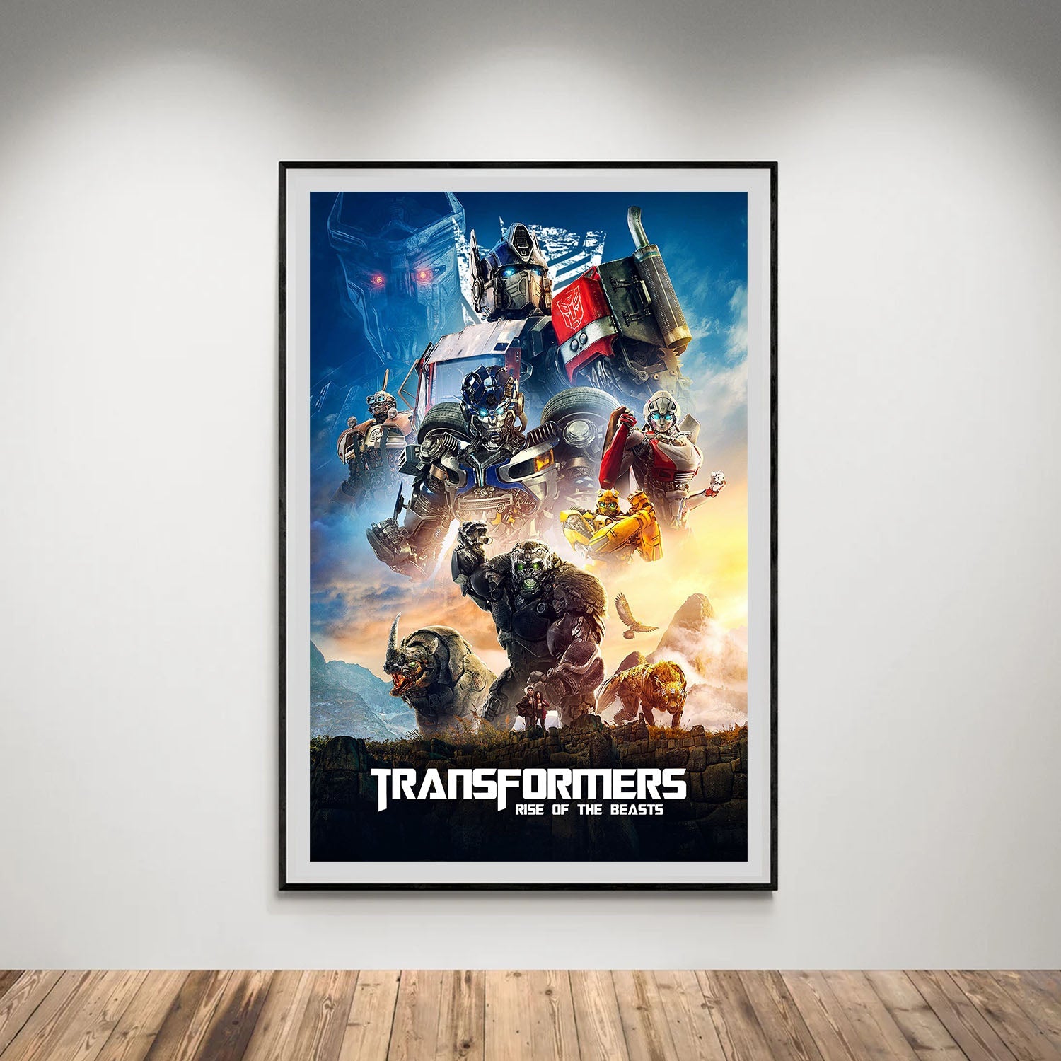 Flex Designs Poster Transformers Rise of the Beasts 5 x 7" Home Goods - Movie 2023 Movie Poster