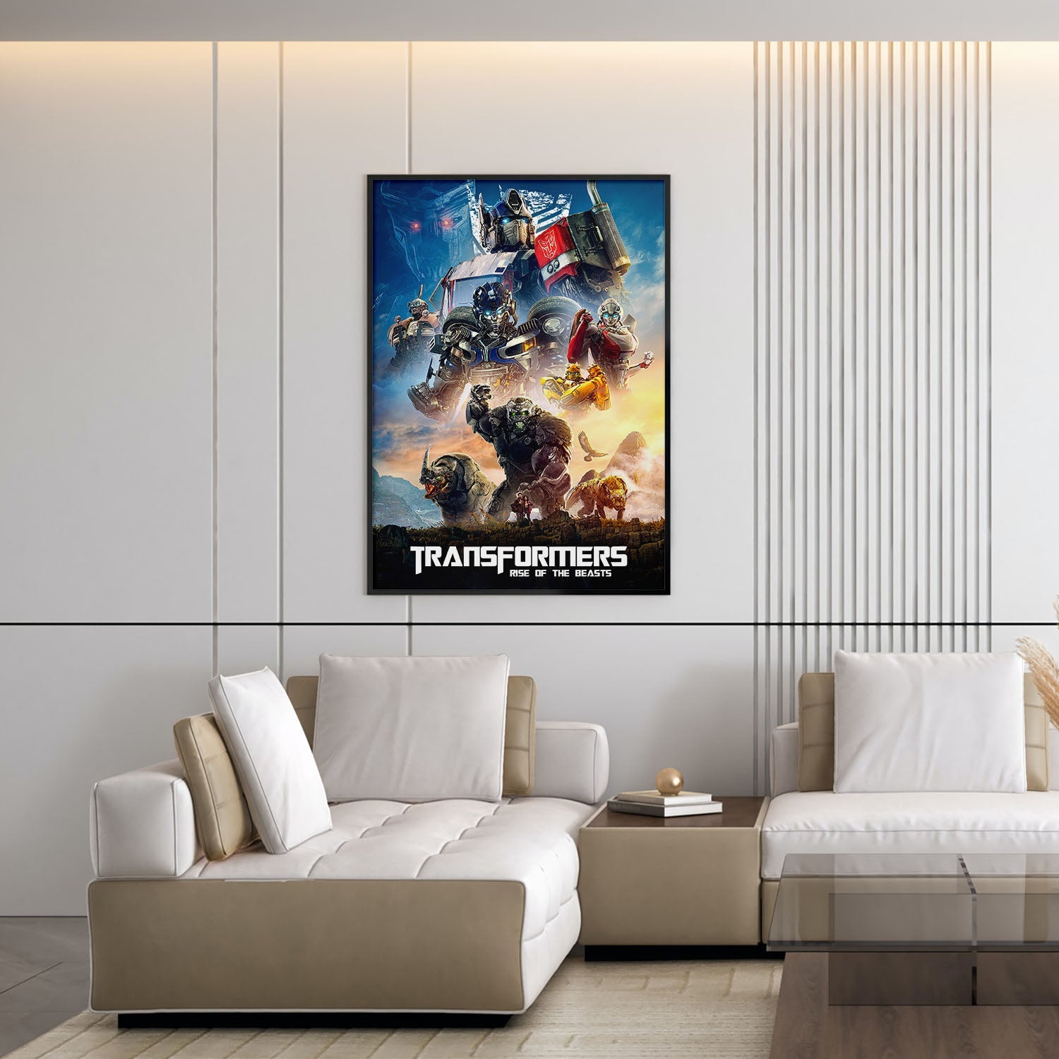 Flex Designs Poster Transformers Rise of the Beasts 5 x 7" Home Goods - Movie 2023 Movie Poster
