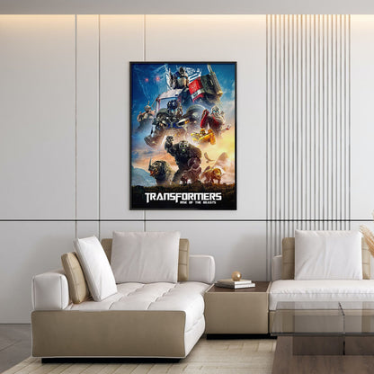 Flex Designs Poster Transformers Rise of the Beasts 5 x 7" Home Goods - Movie 2023 Movie Poster