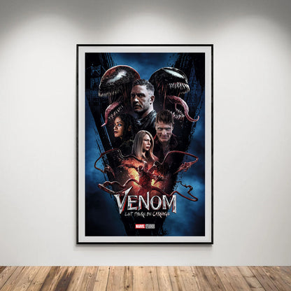 Flex Designs Poster Venom Let There Be Carnage 5 x 7" Home Goods - Movie 2021 Movie Poster