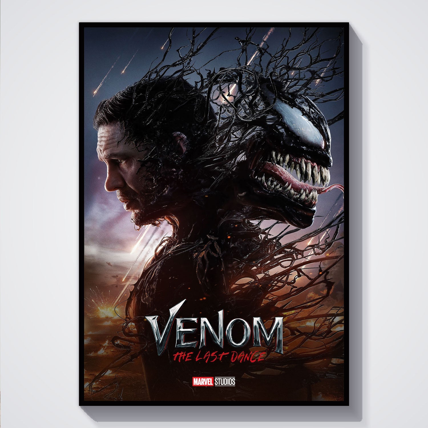Flex Designs Poster Venom The Last Dance 5 x 7" Home Goods - Movie 2024 Movie Poster