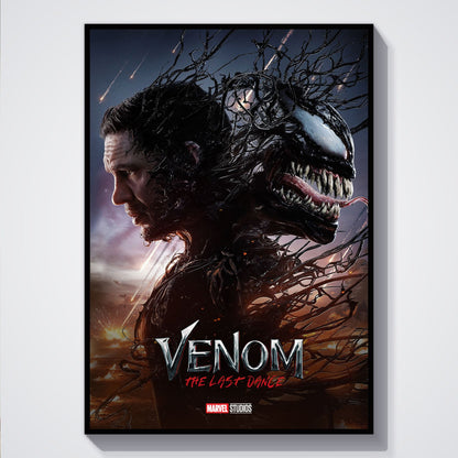 Flex Designs Poster Venom The Last Dance 5 x 7" Home Goods - Movie 2024 Movie Poster