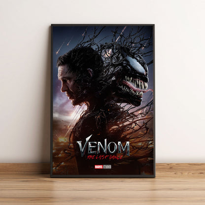 Flex Designs Poster Venom The Last Dance 5 x 7" Home Goods - Movie 2024 Movie Poster