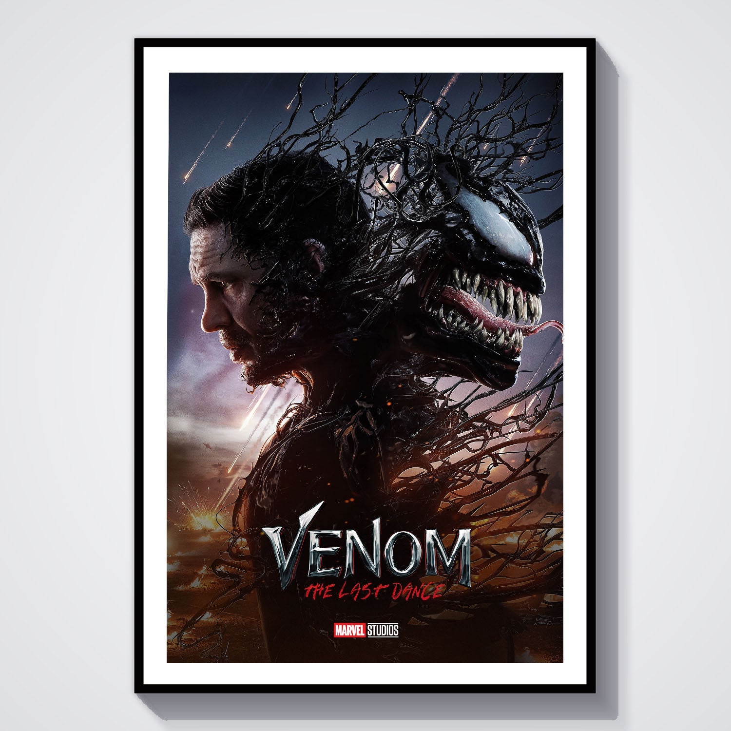 Flex Designs Poster Venom The Last Dance 8 x 10" Home Goods - Movie 2024 Movie Poster