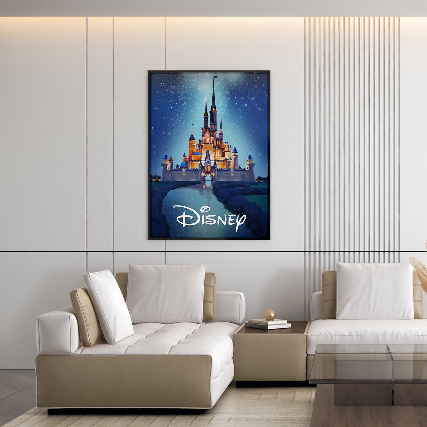 Flex Designs Poster Walt Disney Castle 5 x 7" Home Goods - Movie  Movie Poster