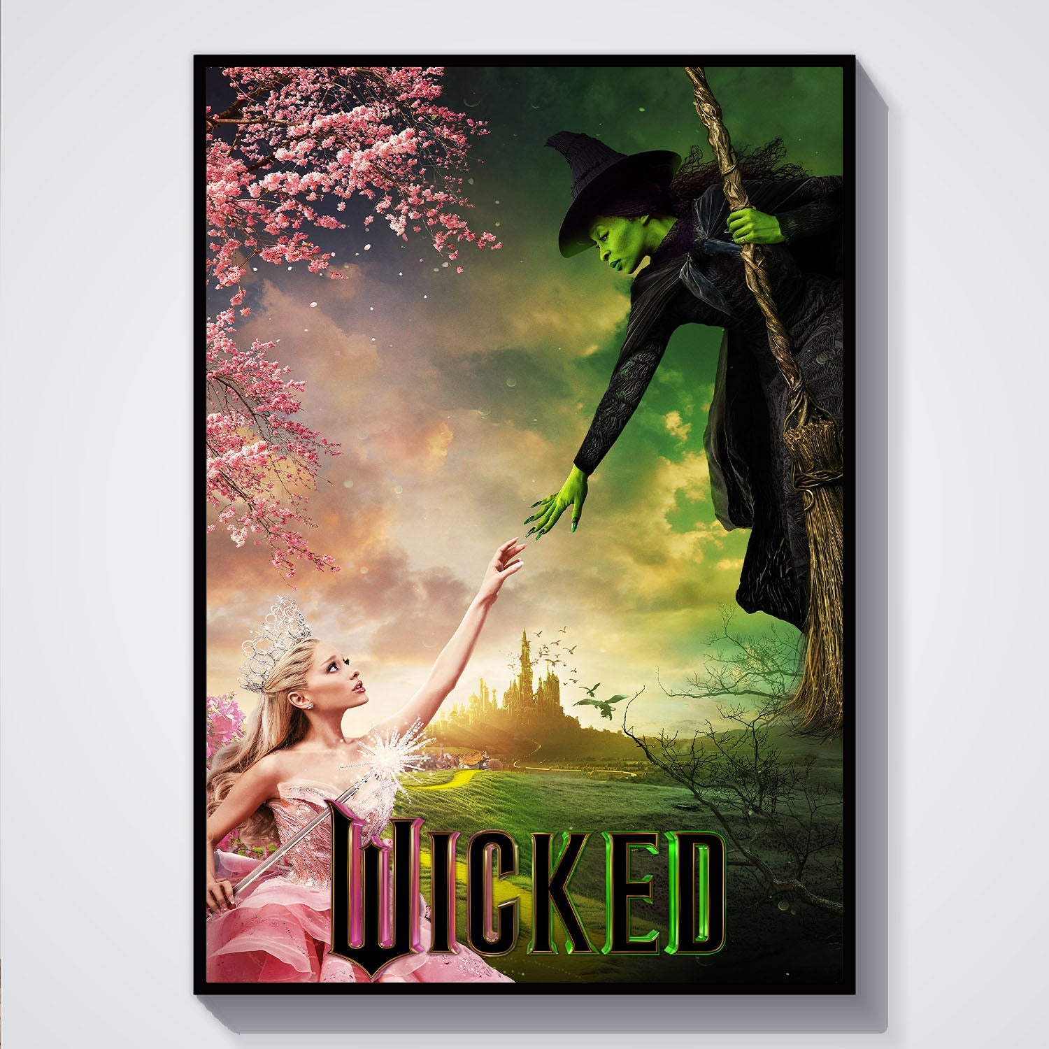 Flex Designs Poster Wicked 5 x 7" Home Goods - Movie 2024 Movie Poster