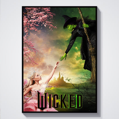 Flex Designs Poster Wicked 5 x 7" Home Goods - Movie 2024 Movie Poster