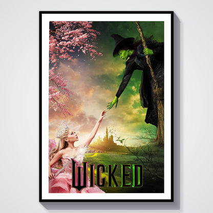 Flex Designs Poster Wicked 8 x 10" Home Goods - Movie 2024 Movie Poster