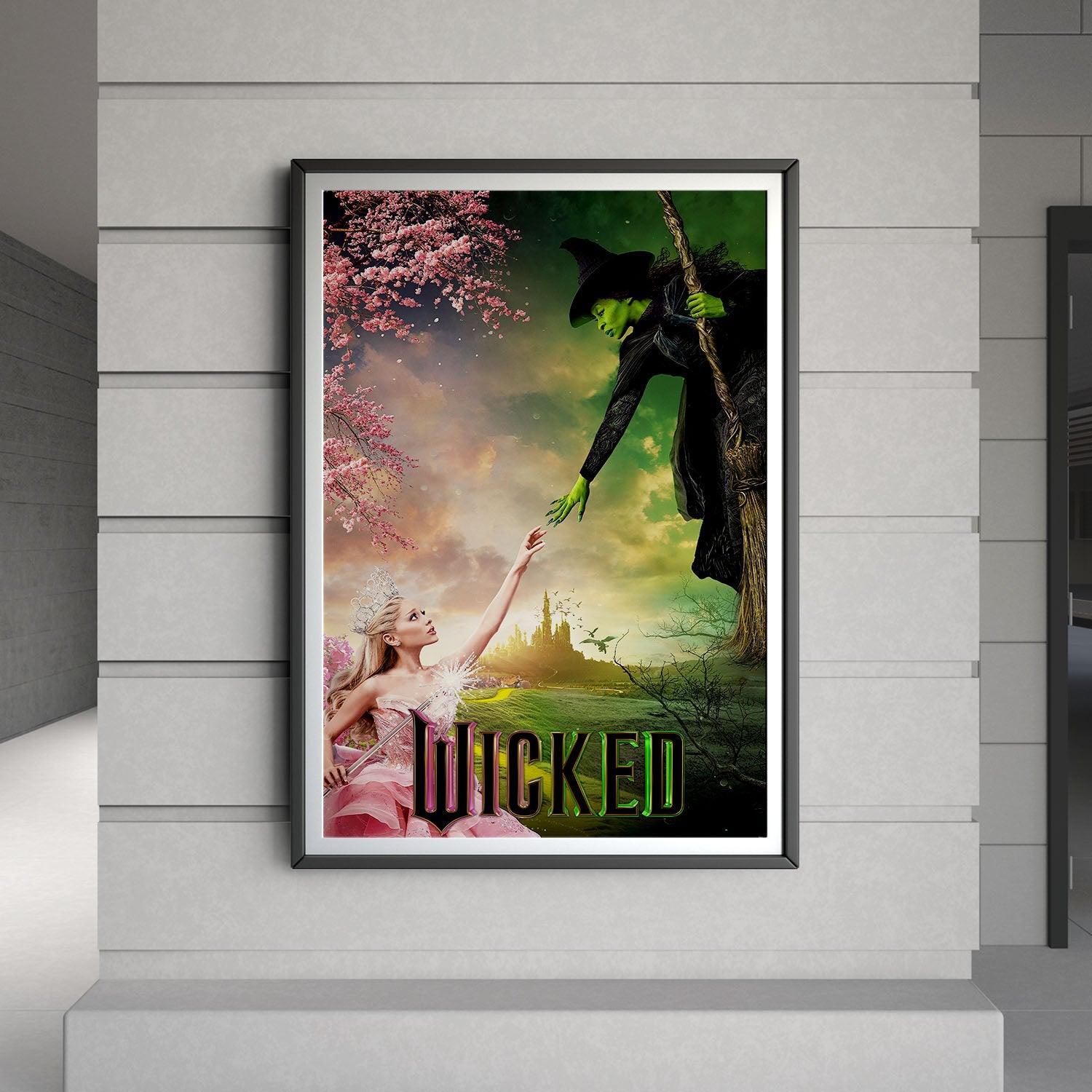 Flex Designs Poster Wicked 8 x 10" Home Goods - Movie 2024 Movie Poster