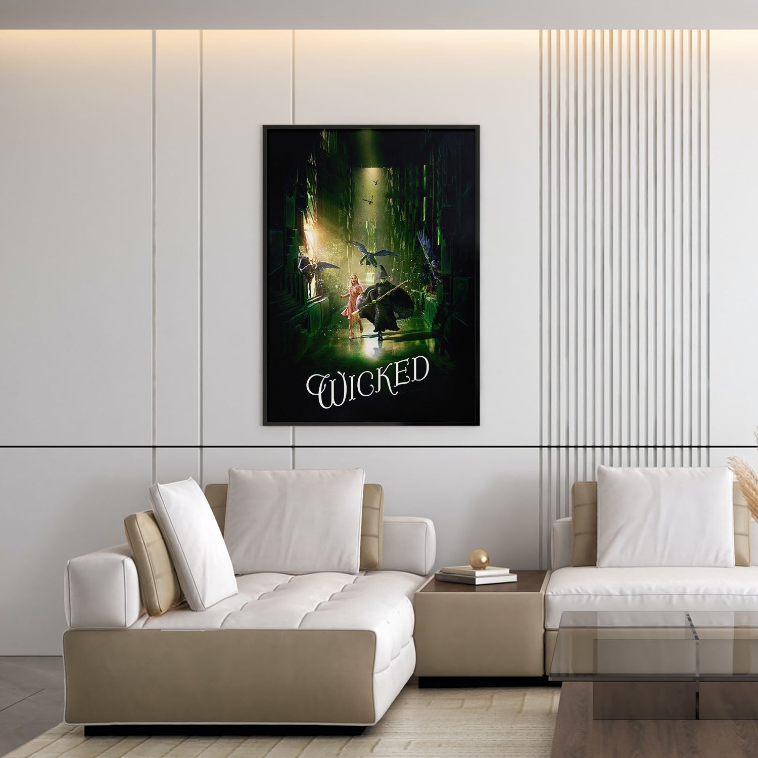 Flex Designs Poster Wicked Cinematic 5 x 7" Home Goods - Movie 2024 Movie Poster
