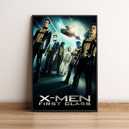 Flex Designs Poster X-Men First Class 5 x 7" Home Goods - Movie 2011 Movie Poster