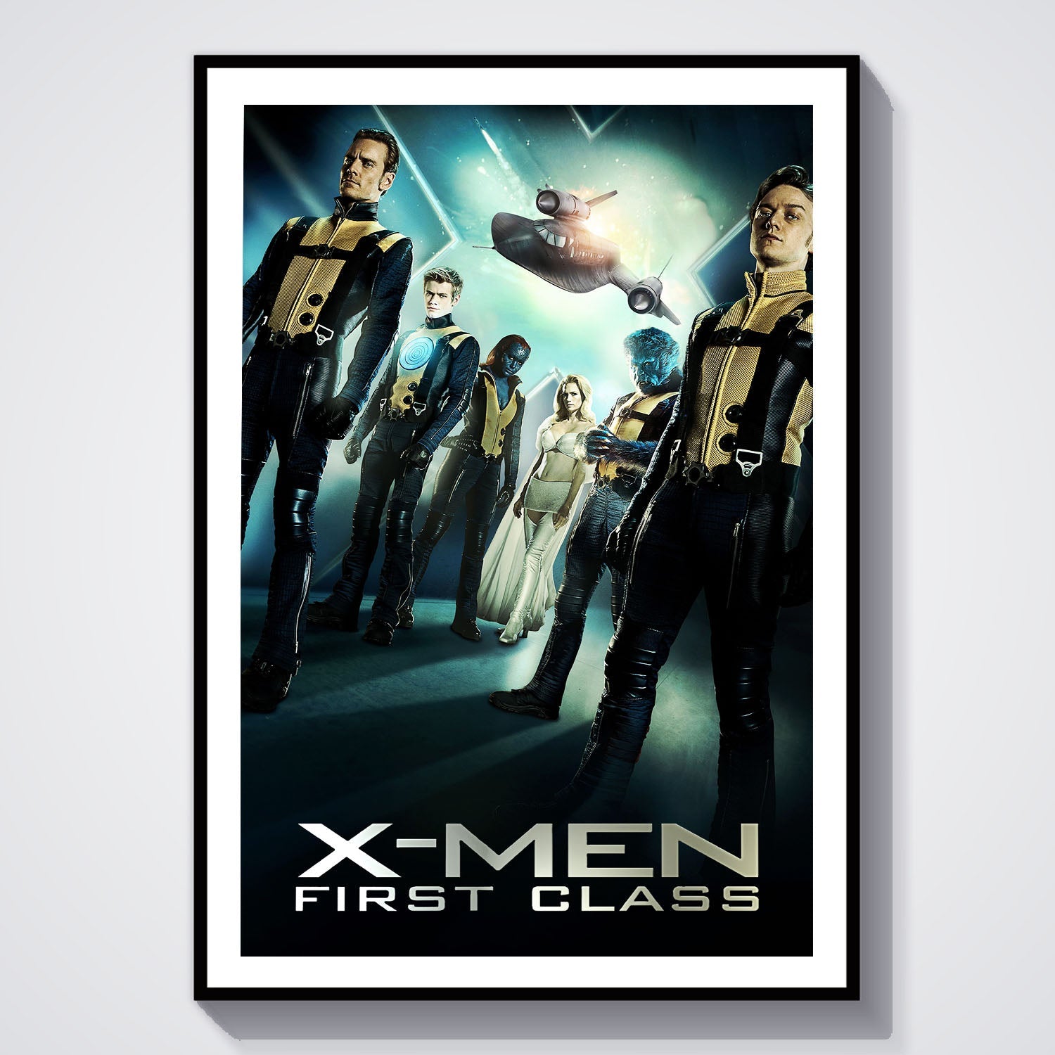 X-Men First Class Poster Movie Poster – Flex Design Store, image size:1500x1500