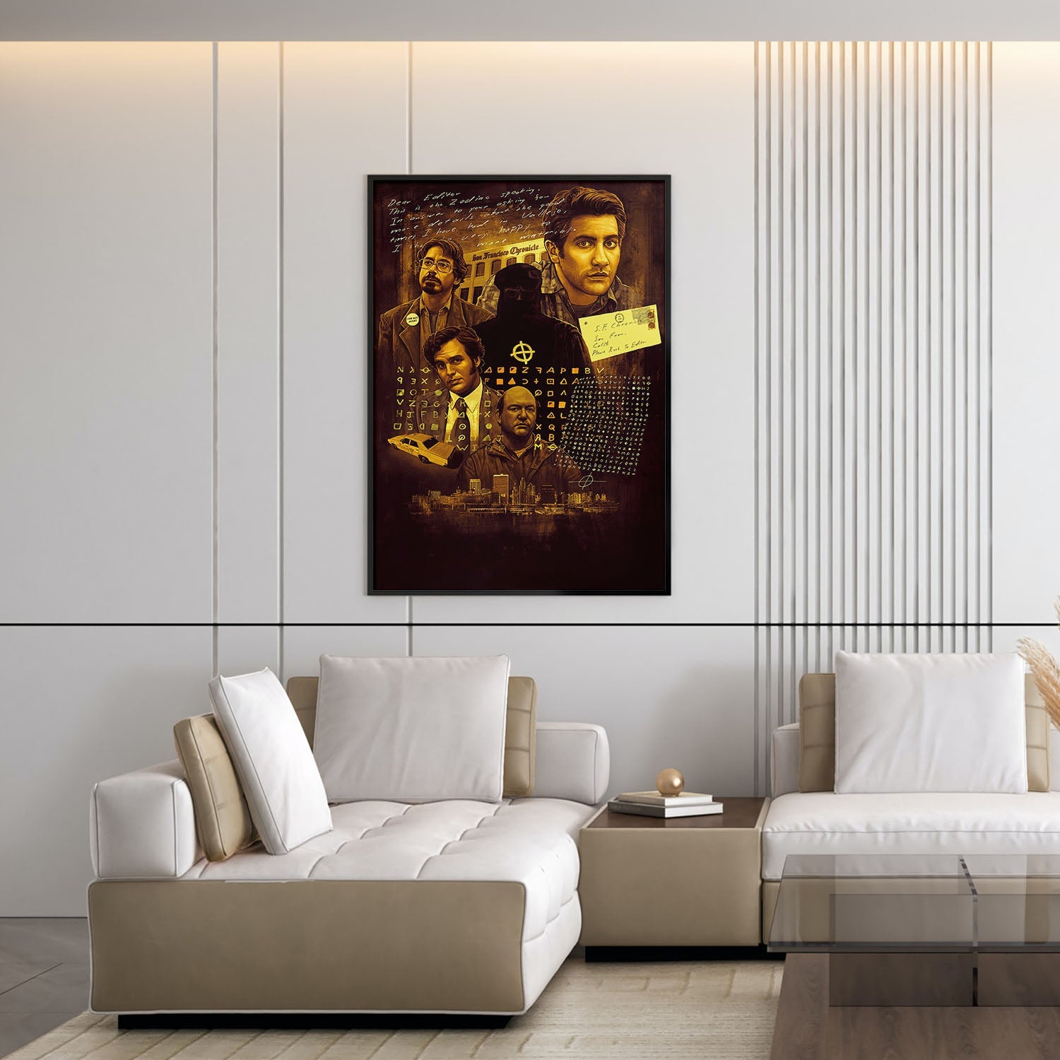 Flex Designs Poster Zodiac Key Art 5 x 7" Home Goods - Movie 2007 Movie Poster