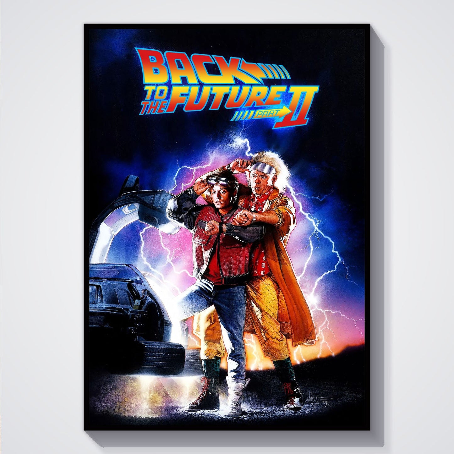 Flex Designs Poster Back to the Future Part II 5 x 7" Home Goods - Movie 1989 Movie Poster