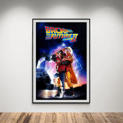 Flex Designs Poster Back to the Future Part II 5 x 7" Home Goods - Movie 1989 Movie Poster
