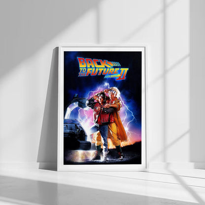 Flex Designs Poster Back to the Future Part II 8 x 10" Home Goods - Movie 1989 Movie Poster