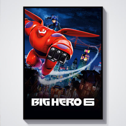 Flex Designs Poster Big Hero 6 Cinematic 5 x 7" Home Goods - Movie 2014 Movie Poster
