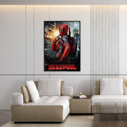 Flex Designs Poster Deadpool Cinematic 5 x 7" Home Goods - Movie 2016 Movie Poster