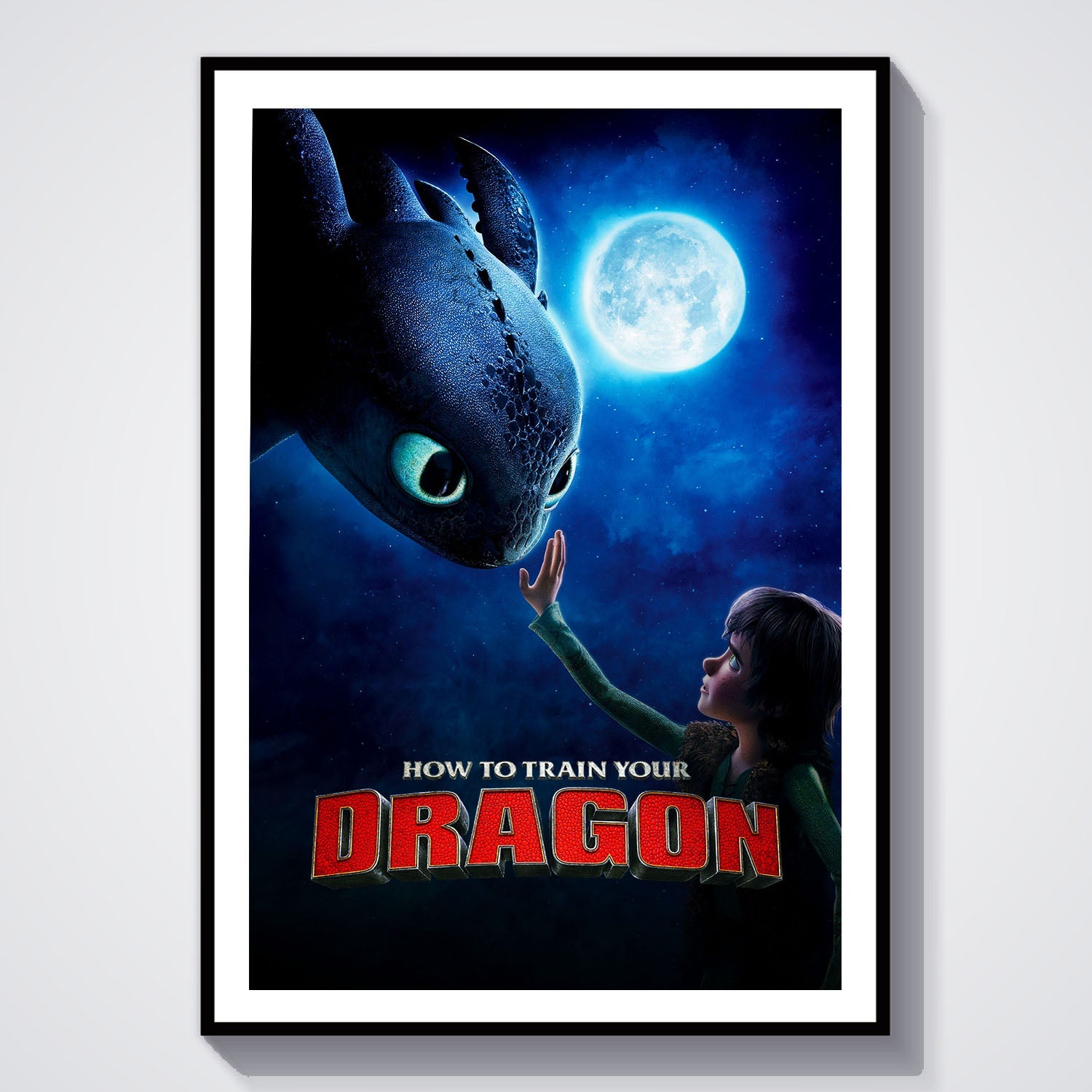 Flex Designs Poster How to Train Your Dragon 8 x 10" Home Goods - Movie 2010 Movie Poster