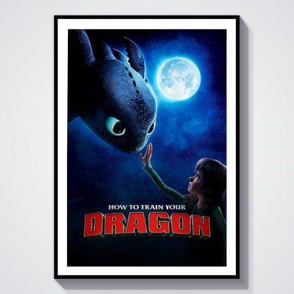 Flex Designs Poster How to Train Your Dragon 8 x 10" Home Goods - Movie 2010 Movie Poster