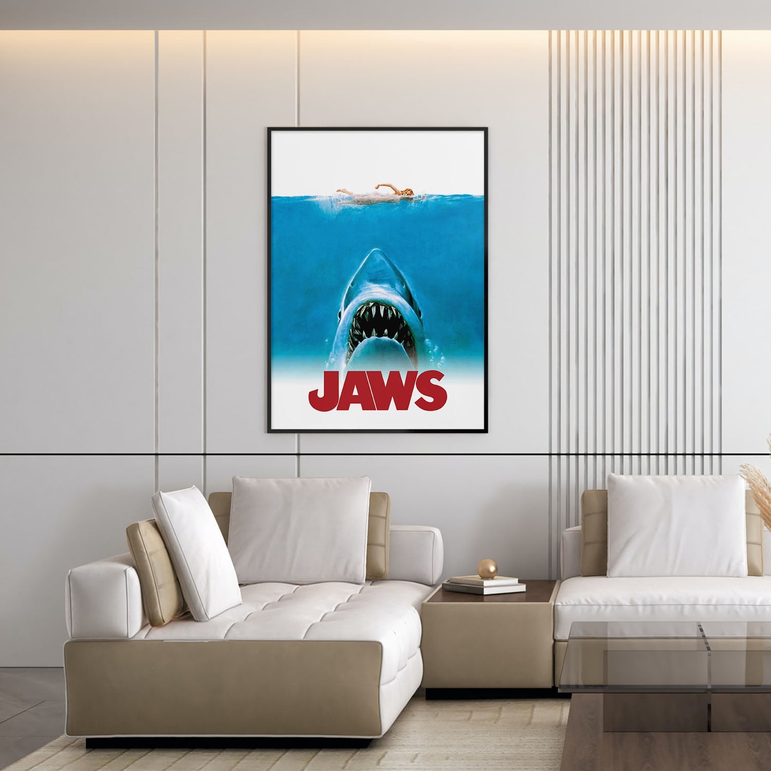 Flex Designs Poster Jaws 5 x 7" Home Goods - Movie 1975 Movie Poster