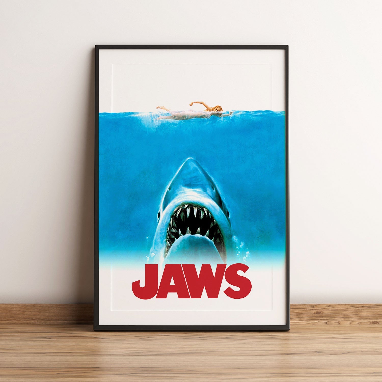 Flex Designs Poster Jaws 5 x 7" Home Goods - Movie 1975 Movie Poster