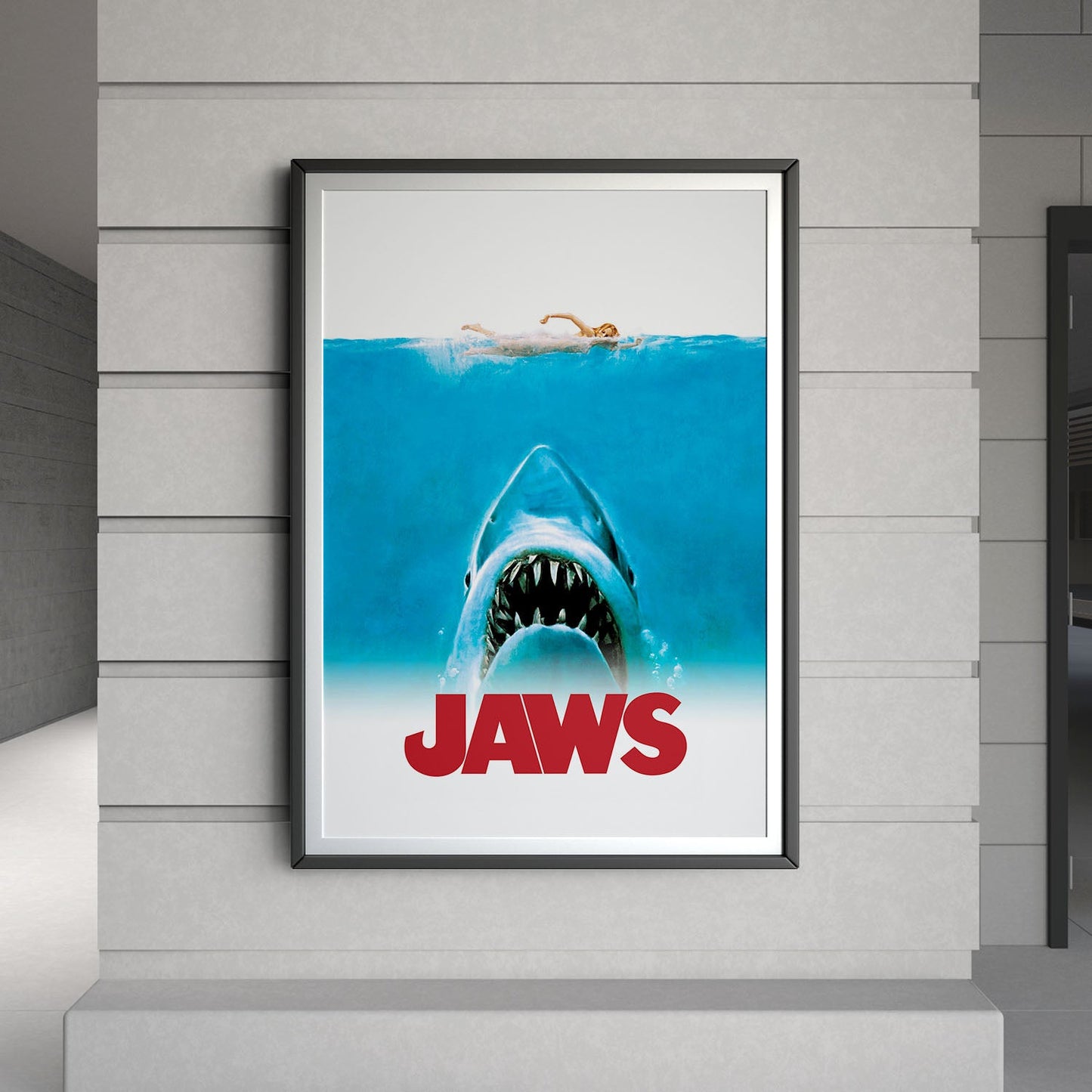 Flex Designs Poster Jaws 8 x 10" Home Goods - Movie 1975 Movie Poster