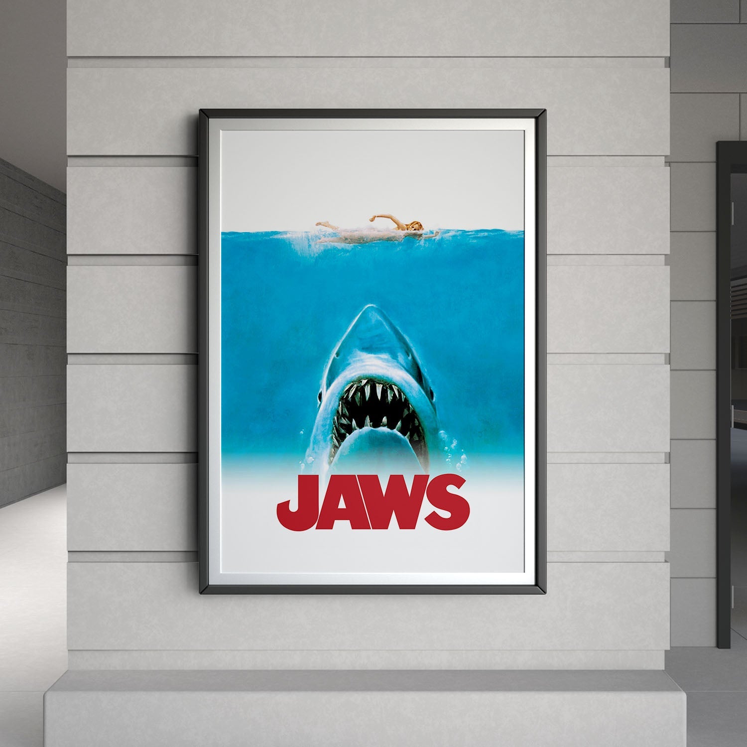 Flex Designs Poster Jaws 8 x 10" Home Goods - Movie 1975 Movie Poster