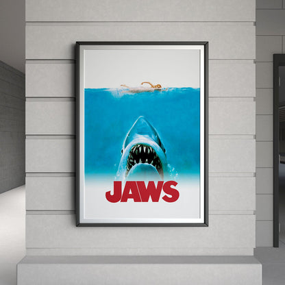 Flex Designs Poster Jaws 8 x 10" Home Goods - Movie 1975 Movie Poster