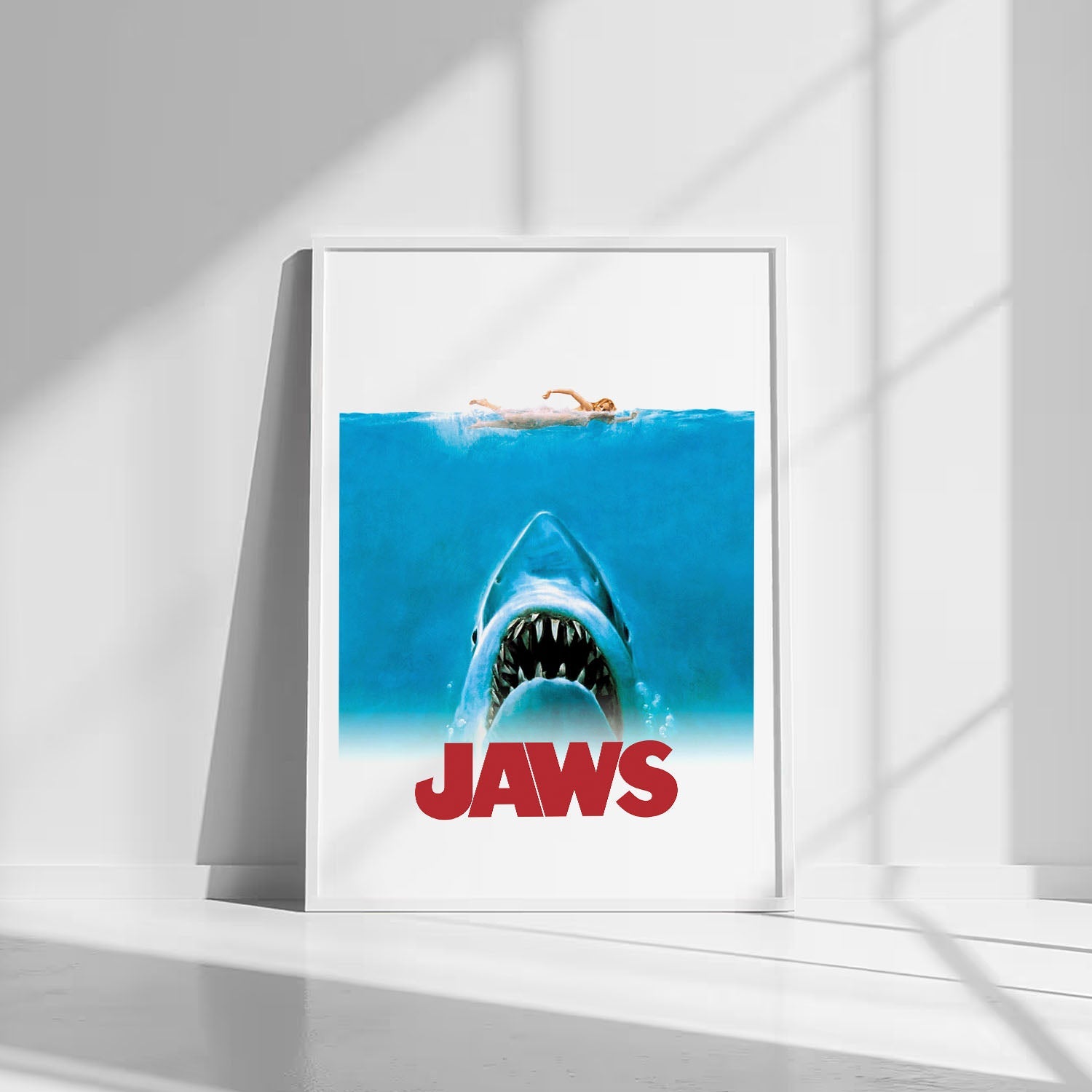 Flex Designs Poster Jaws 8 x 10" Home Goods - Movie 1975 Movie Poster