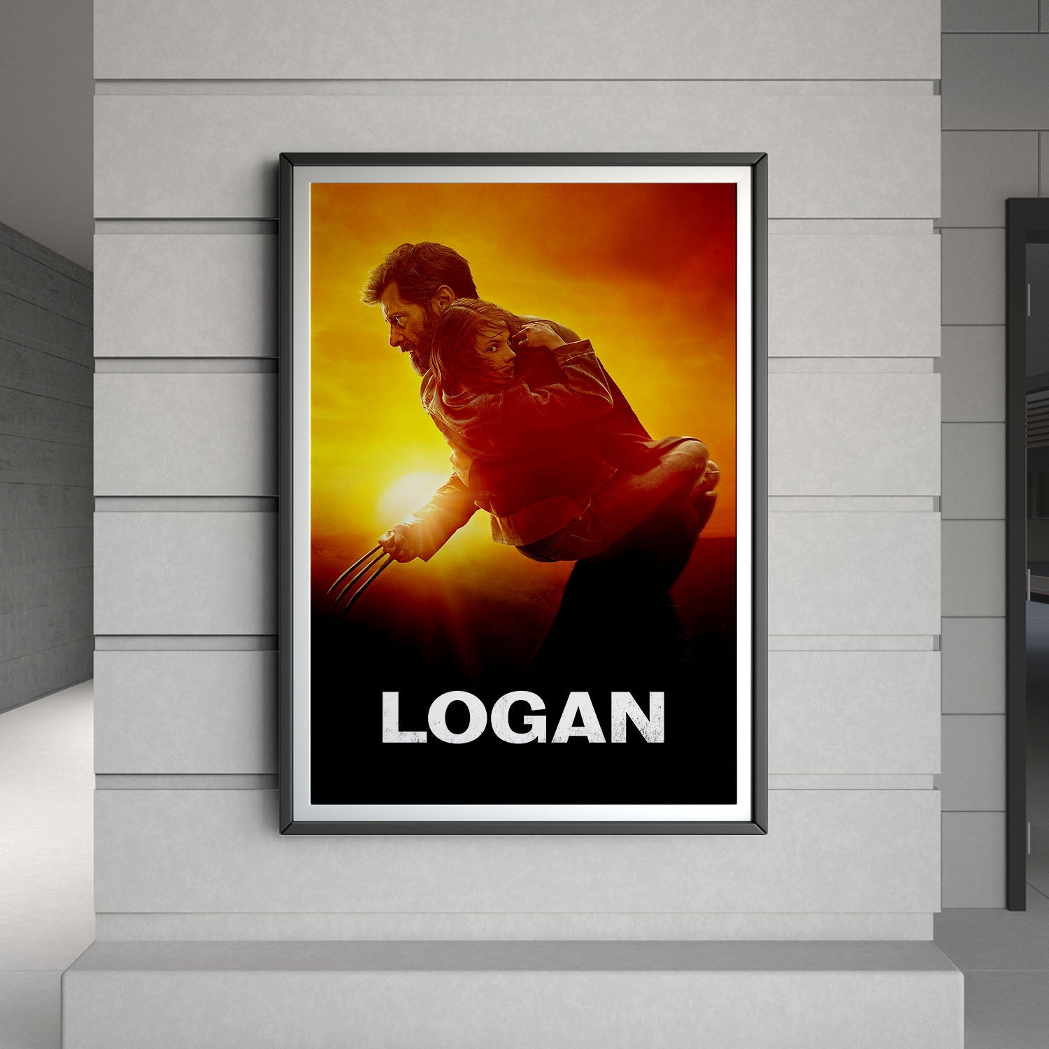Flex Designs Poster Logan Cinematic 8 x 10" Home Goods - Movie 2017 Movie Poster