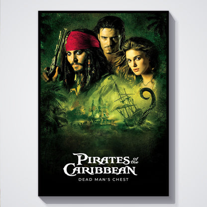 Flex Designs Poster Pirates of the Caribbean Dead Mans Chest 5 x 7" Home Goods - Movie 2006 Movie Poster