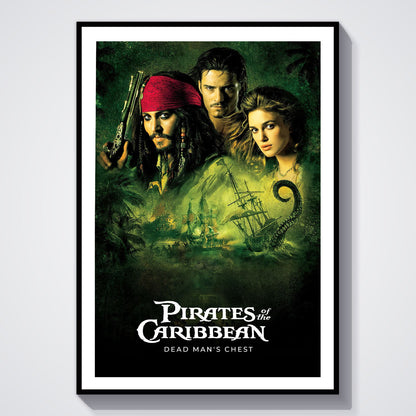 Flex Designs Poster Pirates of the Caribbean Dead Mans Chest 8 x 10" Home Goods - Movie 2006 Movie Poster