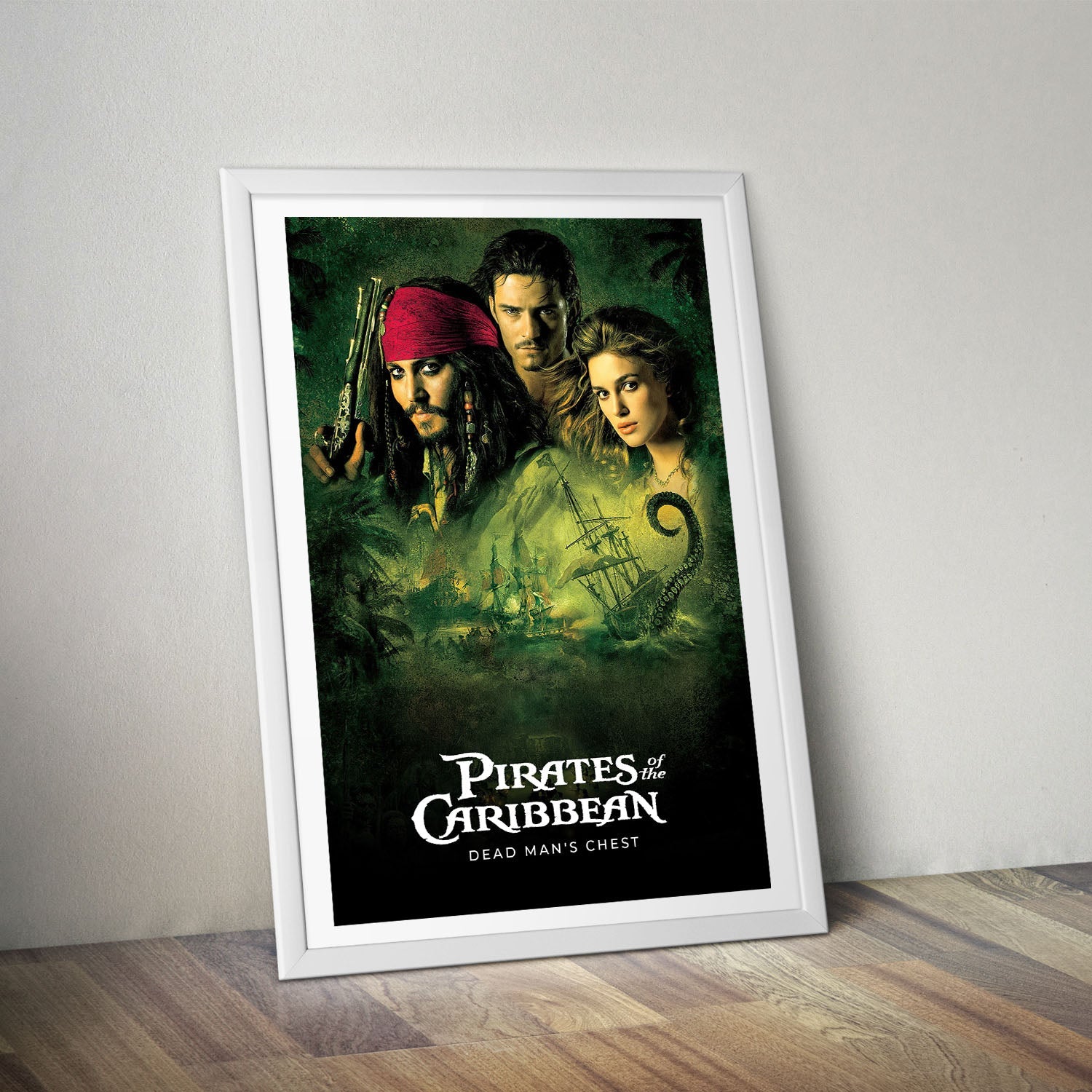 Flex Designs Poster Pirates of the Caribbean Dead Mans Chest 8 x 10" Home Goods - Movie 2006 Movie Poster