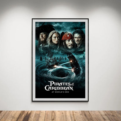 Flex Designs Poster Pirates of the Caribbean At Worlds End 5 x 7" Home Goods - Movie 2007 Movie Poster
