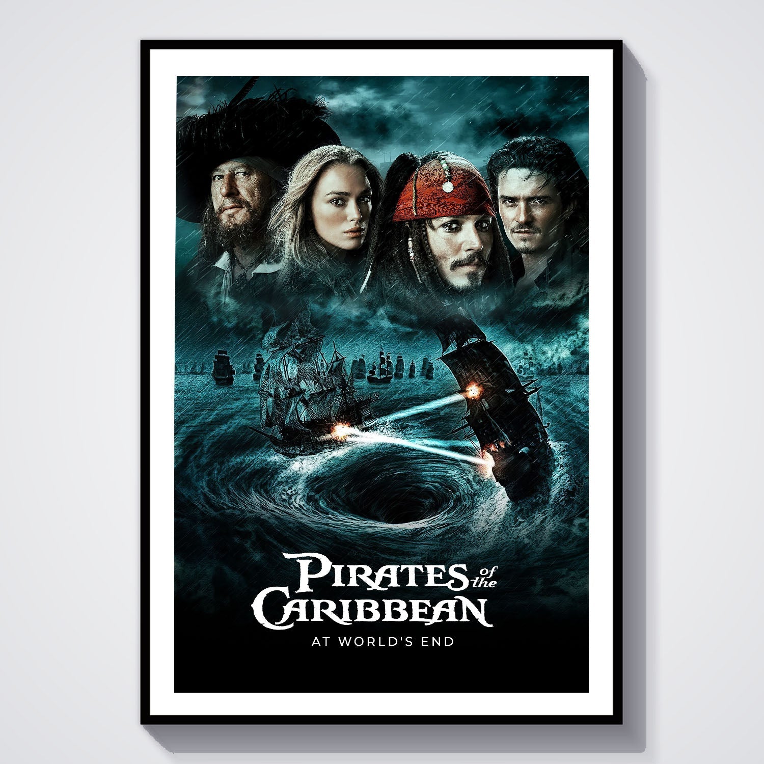Flex Designs Poster Pirates of the Caribbean At Worlds End 8 x 10" Home Goods - Movie 2007 Movie Poster