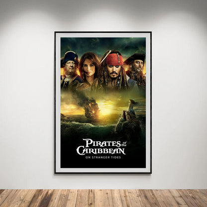 Flex Designs Poster Pirates of the Caribbean On Stranger Tides 5 x 7" Home Goods - Movie 2011 Movie Poster