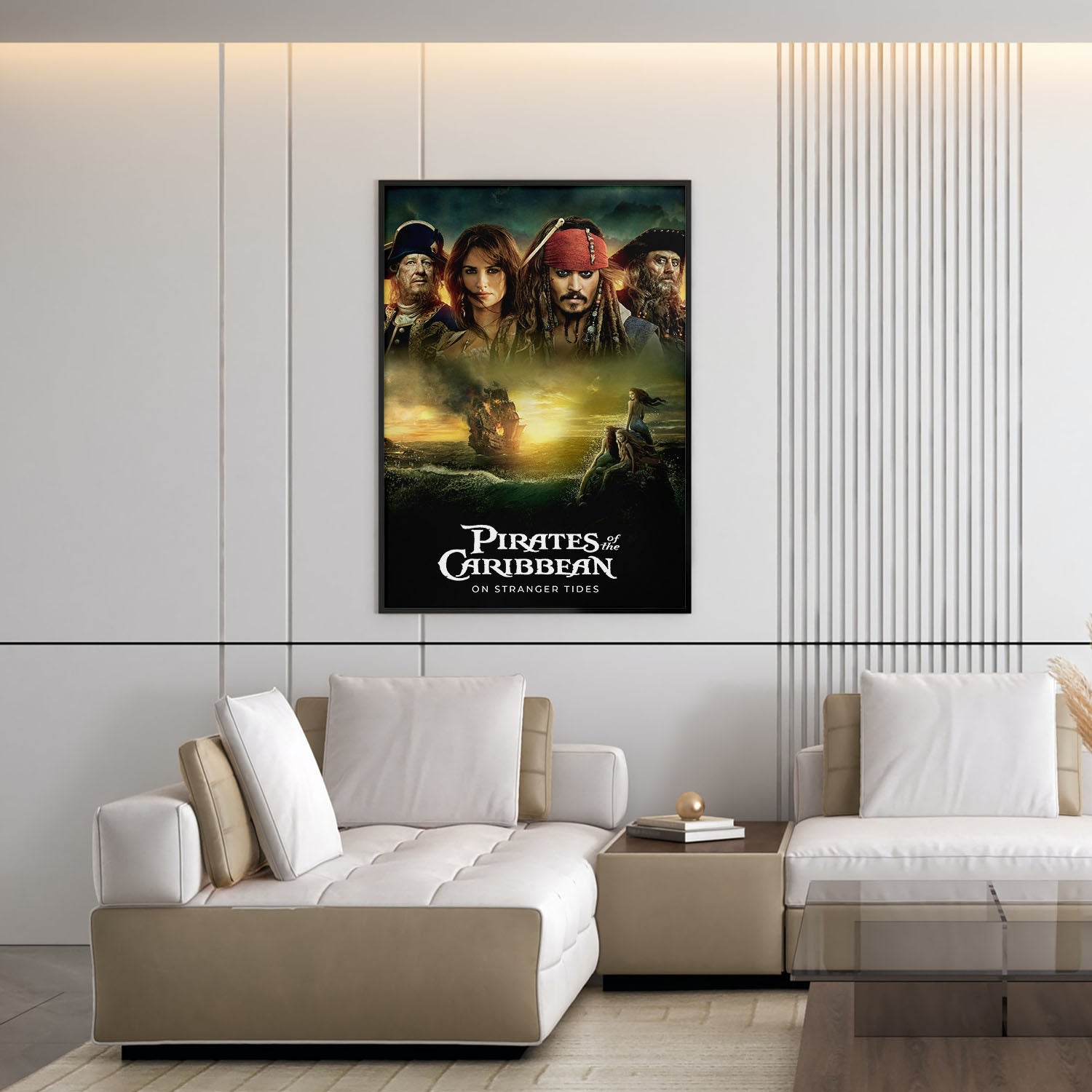 Flex Designs Poster Pirates of the Caribbean On Stranger Tides 5 x 7" Home Goods - Movie 2011 Movie Poster