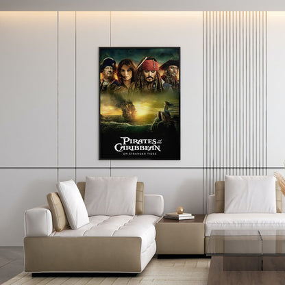 Flex Designs Poster Pirates of the Caribbean On Stranger Tides 5 x 7" Home Goods - Movie 2011 Movie Poster