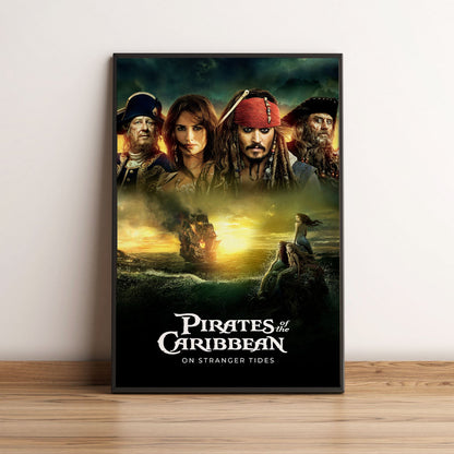 Flex Designs Poster Pirates of the Caribbean On Stranger Tides 5 x 7" Home Goods - Movie 2011 Movie Poster