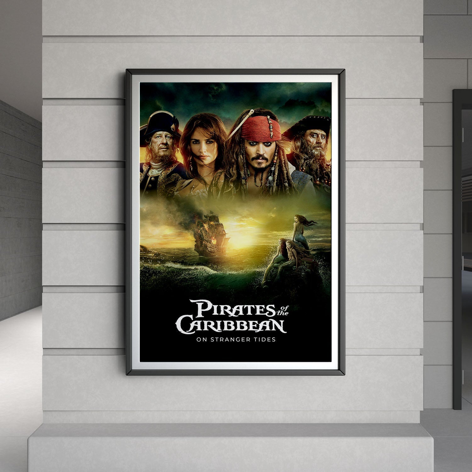 Flex Designs Poster Pirates of the Caribbean On Stranger Tides 8 x 10" Home Goods - Movie 2011 Movie Poster