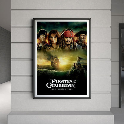 Flex Designs Poster Pirates of the Caribbean On Stranger Tides 8 x 10" Home Goods - Movie 2011 Movie Poster