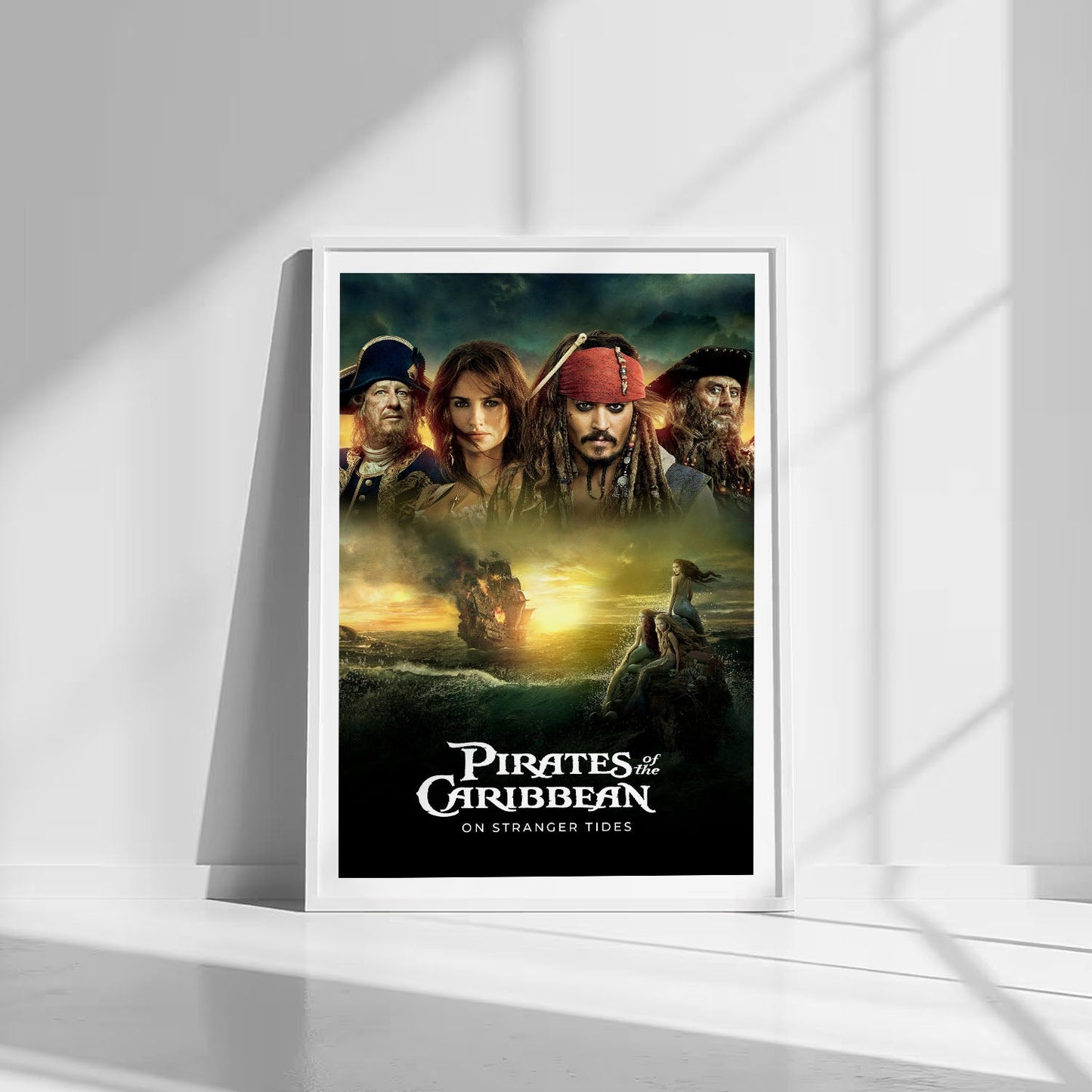 Flex Designs Poster Pirates of the Caribbean On Stranger Tides 8 x 10" Home Goods - Movie 2011 Movie Poster